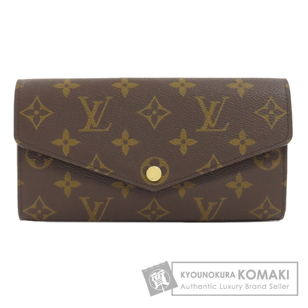 Louis Vuitton Sarah Portefeuille Wallet Long Monogram Canvas